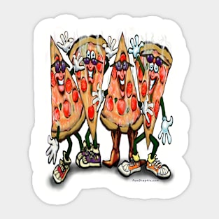 Pizza Party Sticker